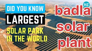 world largest solar park [upl. by Ishii]