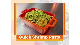 SoFlo Taste Quick Shrimp Pasta [upl. by Goines118]