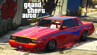 Willard Faction Custom Bennys Review 1987 Buick Regal GTA 5 Online Customize NEW [upl. by Eehtomit]