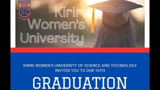 Kiriri Womens University 16th Graduation Ceremony [upl. by Odessa]