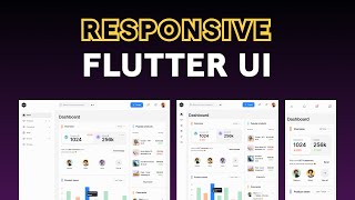 Flutter Responsive UI [upl. by Yelhs549]