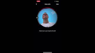 Video Selfie Verification  FAKE  FACE [upl. by Hollister]