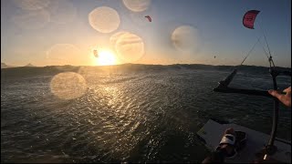 POV Kitesurfing Big Air Session in Cape Town [upl. by Tersina]