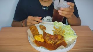 ASMR ayam goreng anak kost [upl. by Eirojram596]