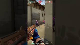 Bucky ace to save us from OT valorant valorantclips esports csgo mincraft fortnite gaming [upl. by Annorah]