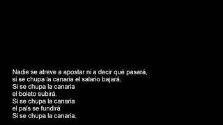 6 Si se chupa la canaria Barranca Abajo  Cuarteto de Nos  Letras [upl. by Esej]