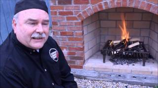 Think small when burning wood in your fireplace ChimneySafetyWeek [upl. by Tobin]