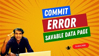 How To Fix Commit Error in Savable Data Page in Pega  Interview Questions [upl. by Katherine76]