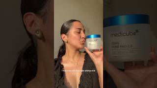 Trying the Viral Korean toning pads koreanskincare viralskincare medicube [upl. by Siana]