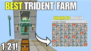 I Built the Ultimate Minecraft Trident Farm [upl. by Zerat]