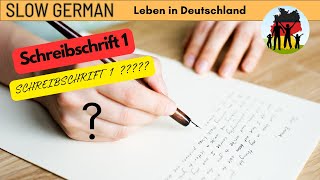 Wir lernen Schreibschrift lesen und schreiben Teil 1 [upl. by Christiano]