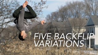 5 Easy Backflip Variations that are still Cool [upl. by Romano]