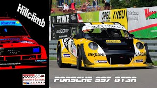 Hillclimb Monsters Onboard BiD Porsche 997 GT3R  Nicolas Werver FRA Osnabrueck 2023 [upl. by Annaiv]