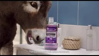 Listerine Mouthwash Donkey Ad [upl. by Seamus]