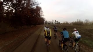 Bike Trainer Video 6  Indoor Cycling Training  Gravel Road  NIGHT [upl. by Idissac113]