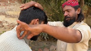 ASMR Head Massage for Insomnia Relaxing Cracks and Sleep Aid by Bengali Baba [upl. by Odlanir701]