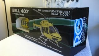 RC Aerodyne Bell 407 Super Scale quotWhats in the Boxquot Review [upl. by Copp]