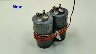 I Create a ultra power generator into dabble capacitor 250v Ac Transformer [upl. by Tichonn]