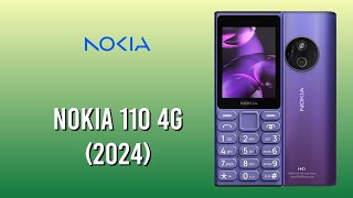 Nokia 110 4G 2024  Classic Design with Modern Connectivity [upl. by Llirred]