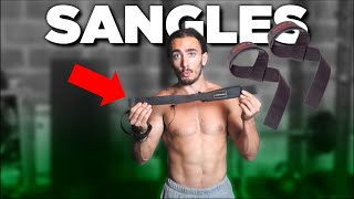 TUTO comment bien mettre des sangles en musculation [upl. by Assirat]