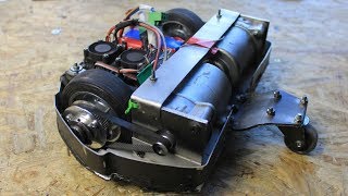 Build Robot with Inexpensive Motors and Components [upl. by Rybma]