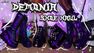 demonia collection haul ٩◕‿◕｡۶ 2021 [upl. by Millda]