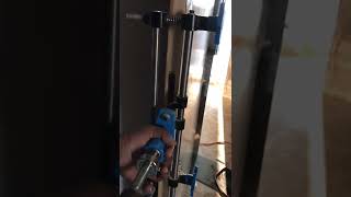 how to install a mortice lock  Mortise Lock Fitting Jig SHORTS2022 [upl. by Jestude779]