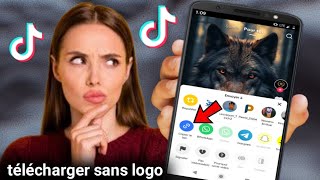 TUTO comment télécharger une vidéo tiktok sans logo filigrane [upl. by Stucker750]