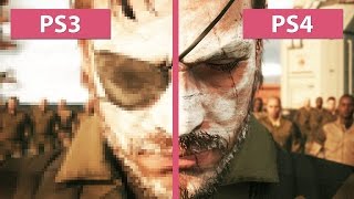 Metal Gear Solid 5 The Phantom Pain – PS3 vs PS4 Graphics Comparison FullHD60fps [upl. by Glover]