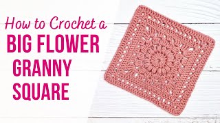 How to Crochet a Simple Flower  Easy Crochet Flower Appliqué  Small Crochet Flowers  Quick Craft￼ [upl. by Wren234]