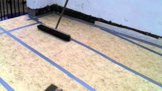 Kemperol V210 flat roof Pinner with insulation decking and roof tiles [upl. by Osber]