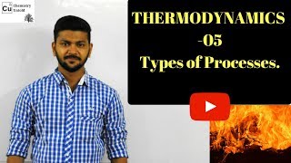 THERMODYNAMICS 05  Types Of Processes [upl. by Rivi]