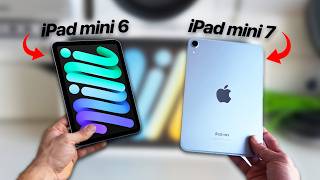 iPad Mini 6 vs iPad Mini 7 First Look  WORTH IT [upl. by Merrielle155]