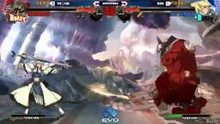 EVO 2015 GGXRD  FAB PO vs Rion KY [upl. by Kalfas]