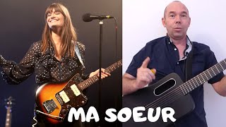 COURS DE GUITARE 31  MA SOEUR Clara Luciani [upl. by Ahsim]