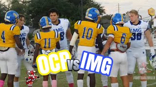 IMG Academy vs OCP 8th grader stands up to  IMG Academy  white  vs Orlando Christian Prep [upl. by Zelten]