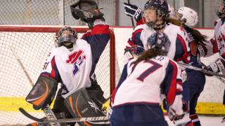 La zone Sports du cégep de SaintLaurent Les Patriotes Hockey Féminin [upl. by Ruperto]