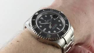 Rolex SeaDweller 126600 Luxury Watch Review [upl. by Ahseuqram]