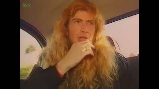 Dave Mustaine Interview Hard and Heavy  1989  HD [upl. by Yrogreg]