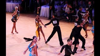 Andrey Gusev  Vera Bondareva RUS  Prague Open 2018  WDSF Latin JIVE [upl. by Nnairrehs]