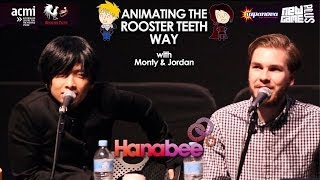 Animating the Rooster Teeth Way Panel w Monty and Jordan [upl. by Vite]