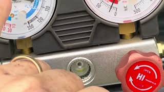 how to RECHARGE air conditioner on car r123a refrigerant [upl. by Dupuis]