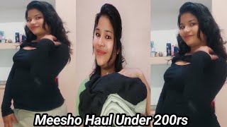 Meesho Clothe Haul  Clothes Under Rs 200 For Women meesho trendsbyhimangi meeshohaul [upl. by Reynolds]