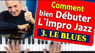 Apprendre les techniques de lImprovisation Piano Jazz débutant sur une grille blues Tutoriel [upl. by Mariana811]