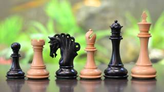 Staunton Wooden Pegasus Luxury Chess Set  Chessbazaar® [upl. by Avir]