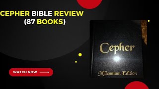 Cepher Bible Review 87 Books [upl. by Seldun]