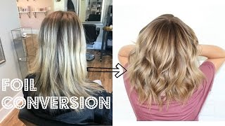 FOIL CONVERSION  BALAYAGE [upl. by Reckford]