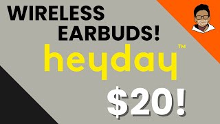 Under 20  Best Wireless Bluetooth Earbuds Heyday Headset [upl. by Bush651]