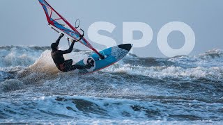 STORMY WAVE sailing session in SPO  Sankt Peter Ording [upl. by Vinson75]