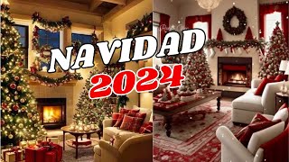 TENDENCIAS NAVIDEÑAS 20242025 🎅🏻🎄🤶🏻 como decorar tu casa esta navidad 2024 [upl. by Ahsika]